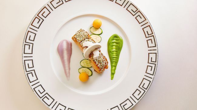 Grecotel Astir Palace Alexandroupoli Restaurant photo A plate of food